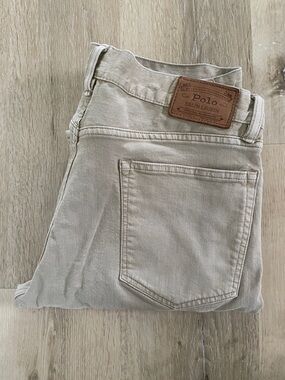 Polo by Ralph Lauren Slim Men’s Khaki Jeans, worn once